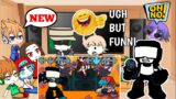 FNF Reacts to Ugh but funny | Tankman NEW