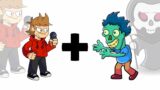 FNF Tord + ZOMBIE | Characters vs Zombies Animation