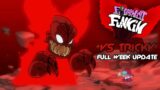 FNF Vs Tricky Full Week Update – Mod Showcase + Cutscenes (Hard) ft. Expurgation Bonus Song