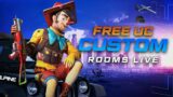 FREE UC CUSTOM ROOMS LIVE | CUSTOM ROOMS PUBG MOBILE | LOVE GAMING