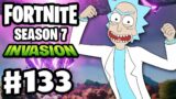 Fortnite Season 7 Chapter 2 Is Here! INVASION! Rick and Morty! – Fortnite – Gameplay Part 133