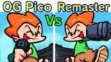 Friday Night Funkin' Pico Vs. Pico Remastered Vs Pico Anime [FNF HD MOD/Hard] (Original Vs Remaster)