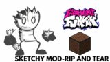 Friday Night Funkin' Sketchy Remastered – Rip And Tear [Minecraft Note Block Cover]