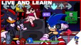 Friday Night Funkin' | Sonic y Shadow Cantan Live And Learn de Sonic Adventure 2