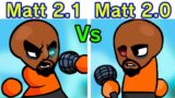 Friday Night Funkin' Wii Funkin' Matt 2.1 Vs. Matt 2.0 [NEW UPDATE] [FNF MOD Showcase/Hard]