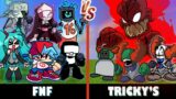 Friday Night Funkin' vs. Tricky's | Minecraft (OP BATTLE?!)