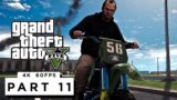 GRAND THEFT AUTO 5 Walkthrough Gameplay Part 11 – (PC 4K 60FPS) RTX 3090 MAX SETTINGS