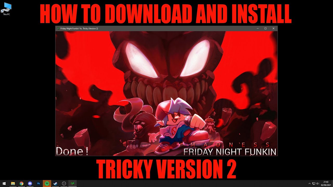 fnf tricky mod download