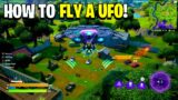 How to FLY a UFO in Fortnite Season 7…