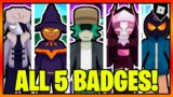 How to get ALL 5 BADGES in FRIDAY NIGHT FUNK ROLEPLAY (FNF) || Roblox