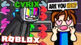 I Pretended To Be CYRIX! | Roblox Friday Night Funkin'