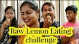Lemon Eating challenge/fun video/game video/eating challenge in Tamil/game show/Entertainment video