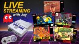 Live Streamin' Some SNES — Indiana Jones, Virtual Bart, Batman & Robin, Final Fight, and Zombies!