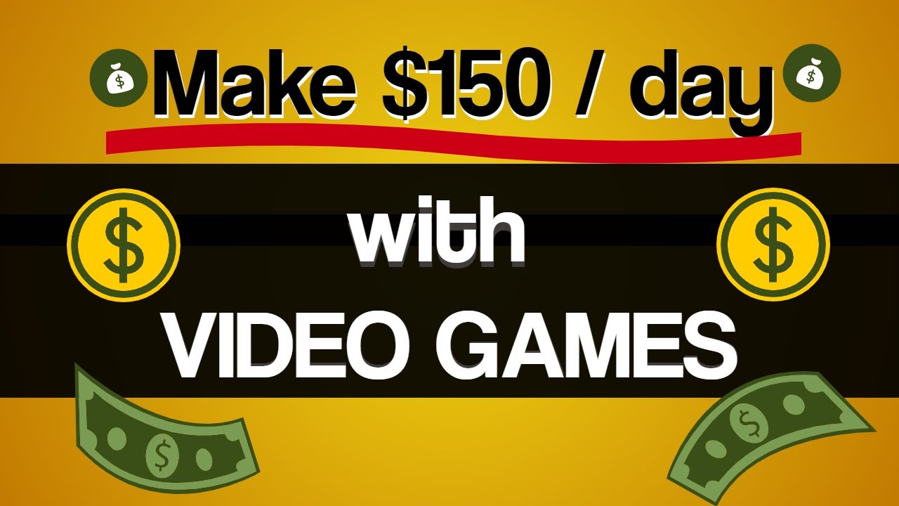 can i make money with video games