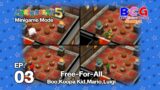 Mario Party 5 SS2 Minigame Mode EP 03 – Free for All Boo,Koopa Kid,Mario,Luigi