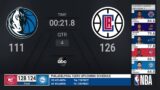 Mavericks @ Clippers | NBA Playoffs on ABC Live Scoreboard