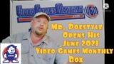 Mr. Poestyle Opens His June 2021 Video Games Monthly Box