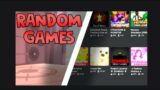 Playing Random ROblox Games with Fans