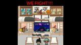 Playing Video Games with bro end up Fighting Toca Life World #shorts