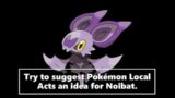 Pokemon Local Acts Requests (Noibat, Pokemon X & Y Video Games)