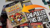 SHE PULLED OUT THIS $100+ GAME!? / Live Video Game Hunting Ep.1