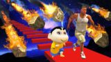 SHINCHAN AND FRANKLIN TRIED THE IMPOSSIBLE METEOR SHOWER CHALLENGE IN GTA 5