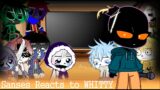 Sans Aus' Reacts to Whitty & Memes~ || Friday Night Funkin' || Part 2!