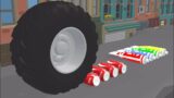 Satisfying ASMR Game, Relaxing Video – Wheel Smash