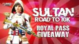 Season 19 Royal Pass Giveaway | PUBG Mobile Live | Flames 1 Gaming
