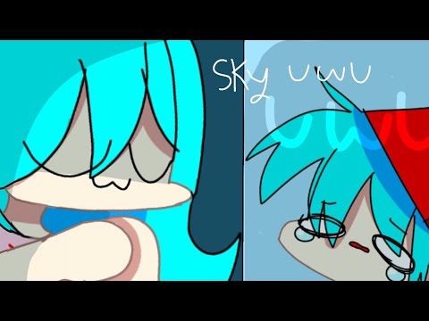 Sky UwU //fnf// - Game videos