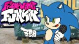 Sonic movie in Friday night funkin (mod)