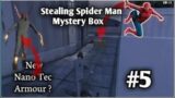 Stealing Spider-Man Mystery Box || New Nano tec armour || Dark Beast Gaming || GTA V