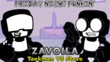 Steve has a Rap Battle again | Tankman VS Steve (Friday Night Funkin')
