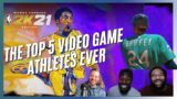 The Top 5 Greatest VIDEO GAME Athletes of All-Time .. Who Made the List?