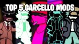 Top 5 Garcello Mods | Friday Night Funkin' Mods (Showcase)