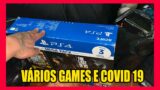 UM MONTE DE VIDEO GAME E CORONA VIRUS / Diego Sheth Games !!!