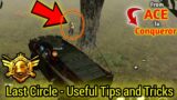 Useful Tips and Tricks / Conqueror Last Circle / PUBG MOBILE