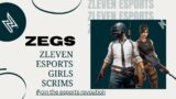 ZEGS | Girls Scrims | ft. ELMT, ORB, Zleven eSports, Rip, BM | Caster – Alien YT