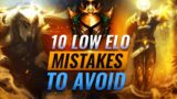 10 GAME-LOSING Mistakes EVERY Low Elo Player Makes – League of Legends Season 11