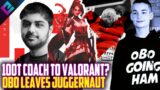 100 Thieves Coach Switch to Valorant and oBo Leaves Juggernaut for America