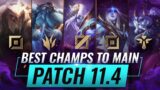 3 BEST Champions To MAIN For EVERY ROLE in Patch 11.4 – League of Legends