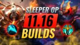 5 NEW Sleeper OP Picks & Builds Almost NOBODY USES in Patch 11.16 – League of Legends Season 11