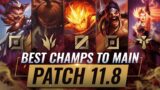 3 BEST Champions To MAIN For EVERY ROLE in Patch 11.8 – League of Legends