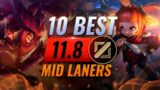 10 BEST Mid Laners You NEED to Play in Patch 11.8 – League of Legends