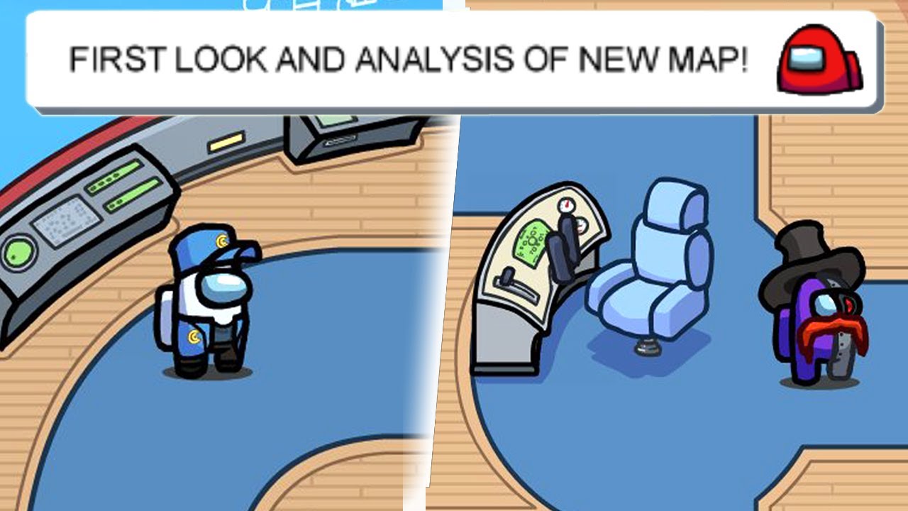 AMONG US OFFICIAL NEW HENRY STICKMIN MAP SNEAK PEEK WITH ANALYSIS