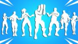 All Fortnite Icon Series Dance & Emotes! (Bring it Around, Hey Now, The Silencer, Pump Up The Jam..)