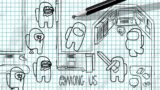 Among Us Zombie, but Pencil Animation