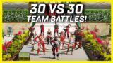 Apex Legends 30v30 Team Battles Are So Intense! | Season 10 Gameplay
