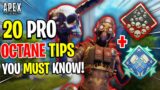 Apex Legends OCTANE GUIDE! – 20 PRO TIPS AND TRICKS To Help You Learn Octane!