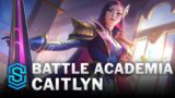 Battle Academia Caitlyn Skin Spotlight – League of Legends